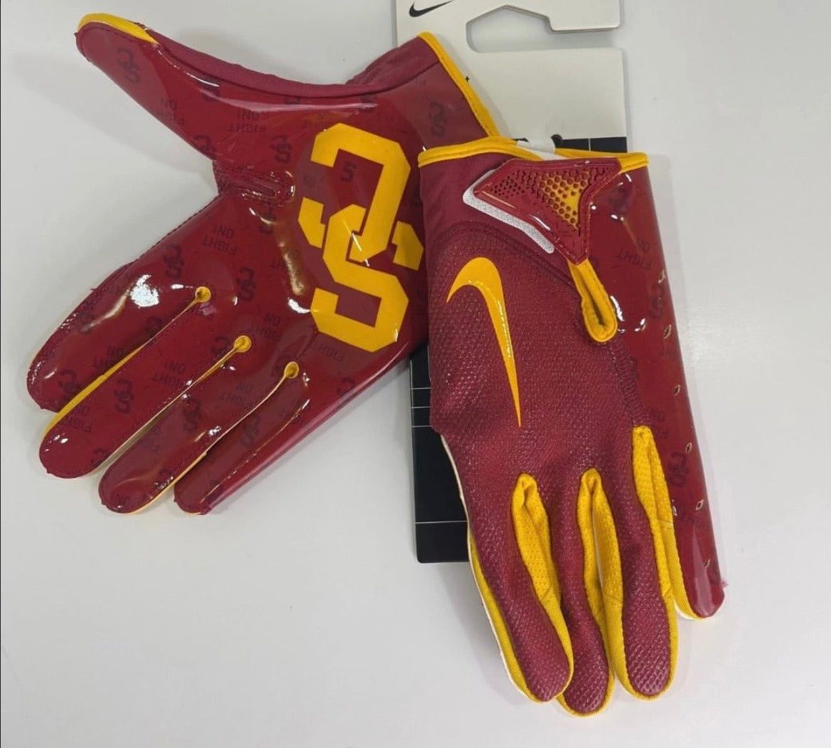 Nike USC VaporJet 7.0
TeamIssued Football Gloves