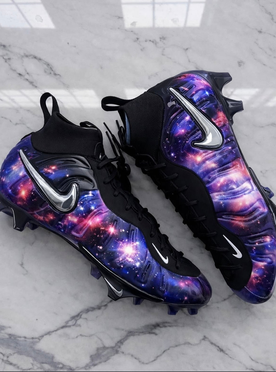 Custom Vaporposite Football Cleats
“Galaxy”