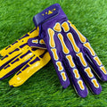 Reapers College Bones Football Gloves