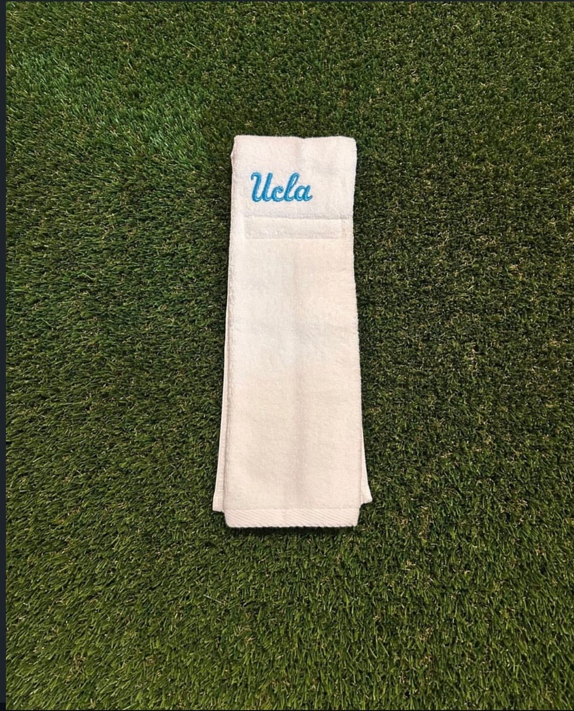 Multiple NCAA Power-5 player hip fb towels