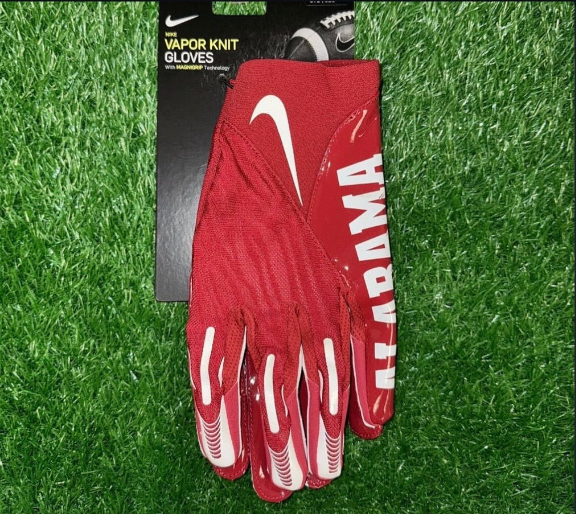 Nike Alabama Teamlssued
VaporKnit Football Gloves