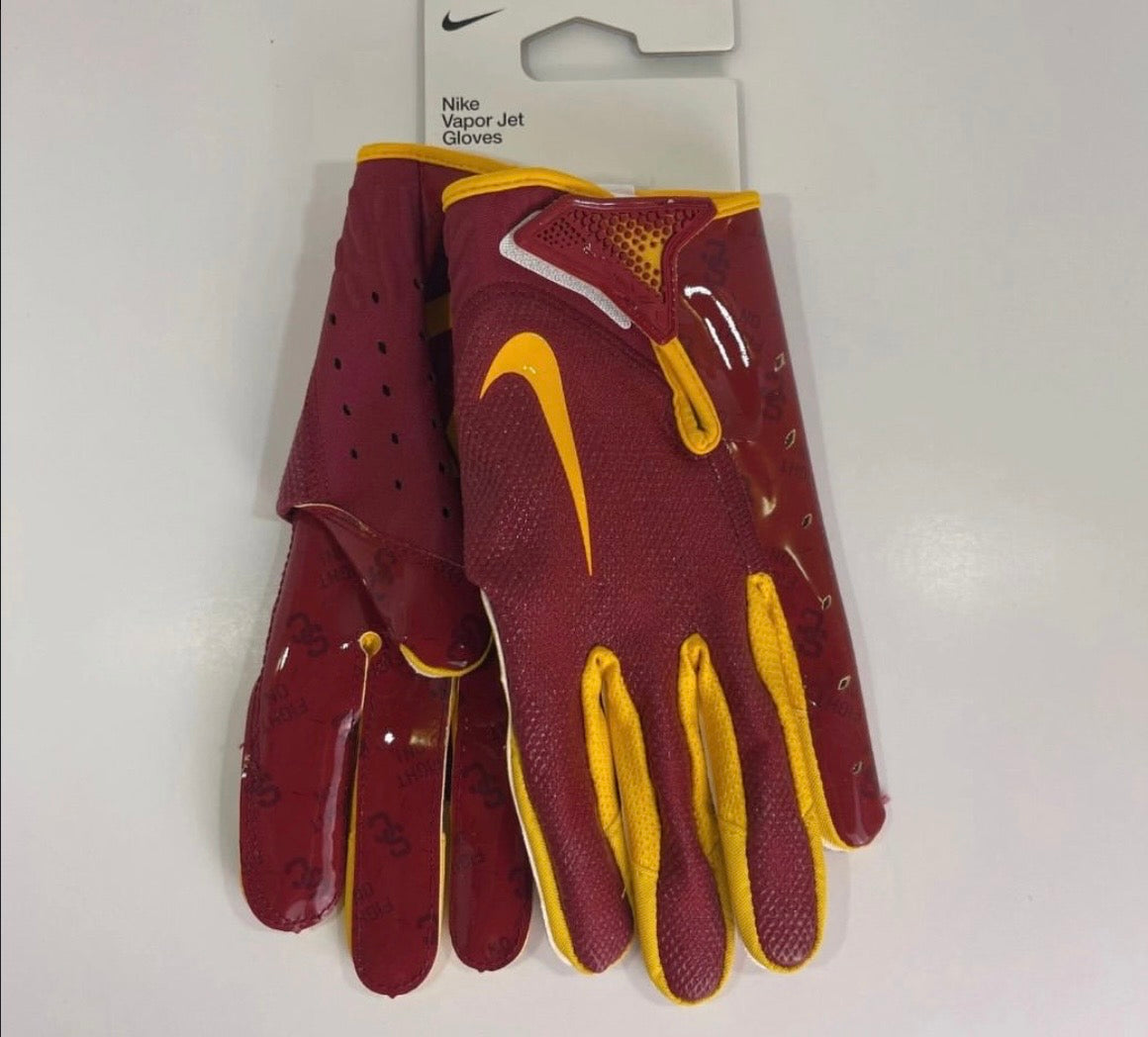 Nike USC VaporJet 7.0
TeamIssued Football Gloves